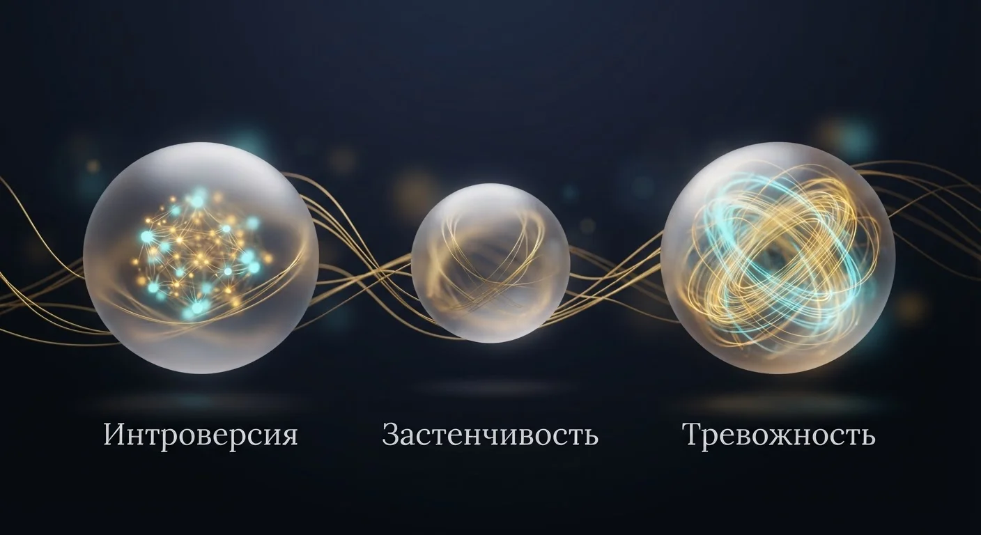 Отличия интроверсии, застенчивости и социальной тревожности Отличия интроверсии, застенчивости и социальной тревожности
